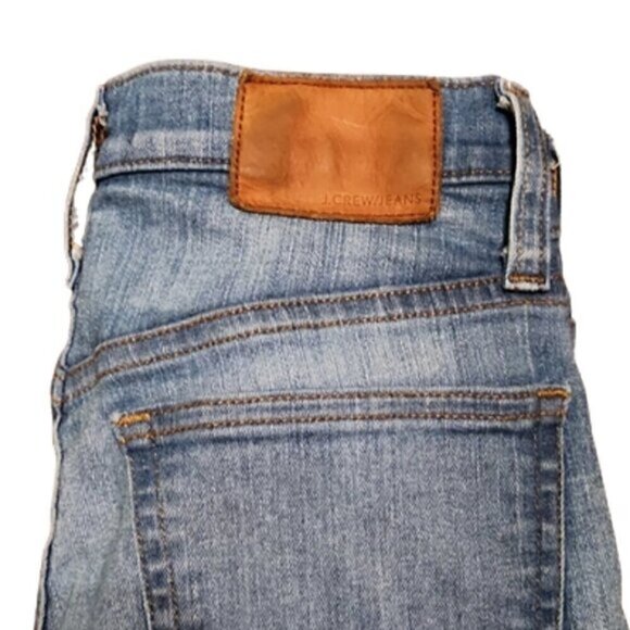 J. Crew 9" High-Rise Toothpick Button Fly Raw Hem Jeans - Picture 5 of 5